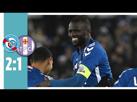 Toller Kunstschuss von Mangane und ein umstrittener Elfer | Racing Straßburg - FC Toulouse 2:1
