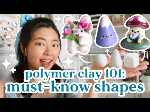 ⭐️ Polymer Clay 101: Must-Know Shapes for Beginners ⭐️