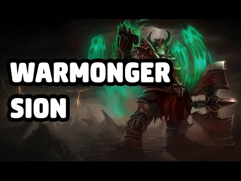 WARMONGER SION SKIN SPOTLIGHT - LEAGUE OF LEGENDS