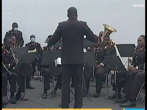 Momento musical com Banda Militar