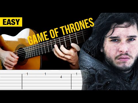 GAME OF THRONES (Theme Song) Guitar Tabs Tutorial | Cover