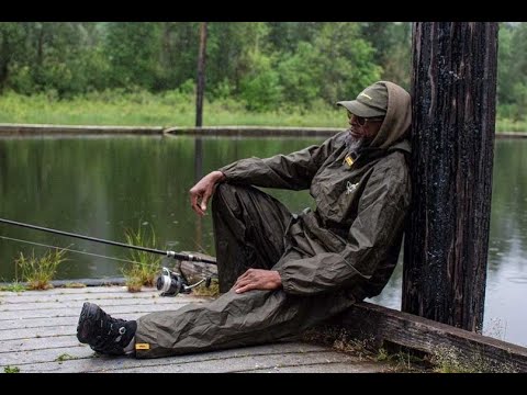Vass-Tex Lightweight PackAway waterproof-breathable fishing jacket & trouser set
