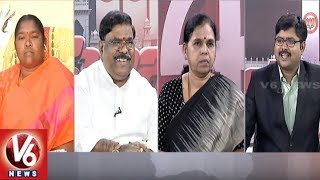 Special Debate On Mahakutami First List Announcement | Good Morning Telangana | V6 News