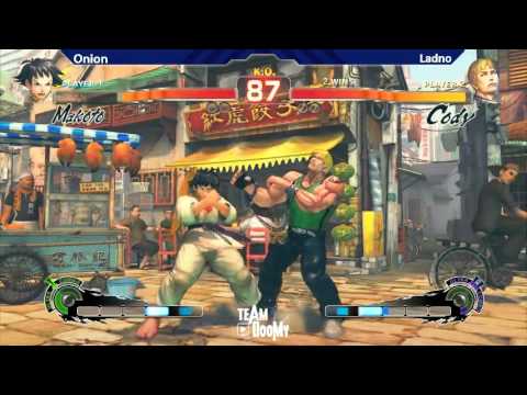 DOOMS GAF SSF4AE 2012 stream Ladnopoka Cody vs D4RK ONION Makoto