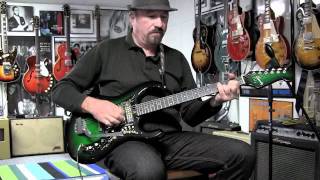 Video thumbnail for Kimberly Greenburst 4 Pickup Japanese Guitar Demo (Clean Tone) by drowninginguitars