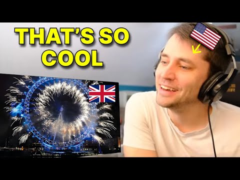 London New Years Fireworks 2026 | American Reaction