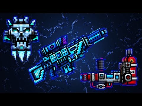 NECKLACE OF THE ICE KING + COLD SILENCE + PROTON FREEZER = Pixel Gun 3D