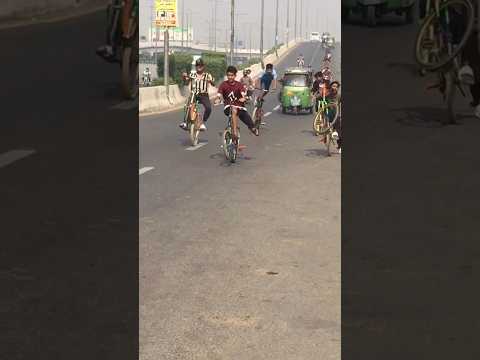 cycle wheeling gang 46 | wheeling shorts | #shorts #wheeling