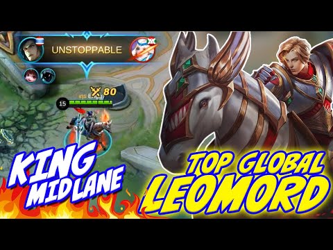 best build leomord 2020 | KING Midlane | Top Global Leomord | Mobile Legends