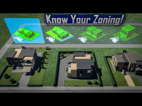 How to Zone for the Right American Residential Buildings in Your Suburbia in Cities Skylines 2
