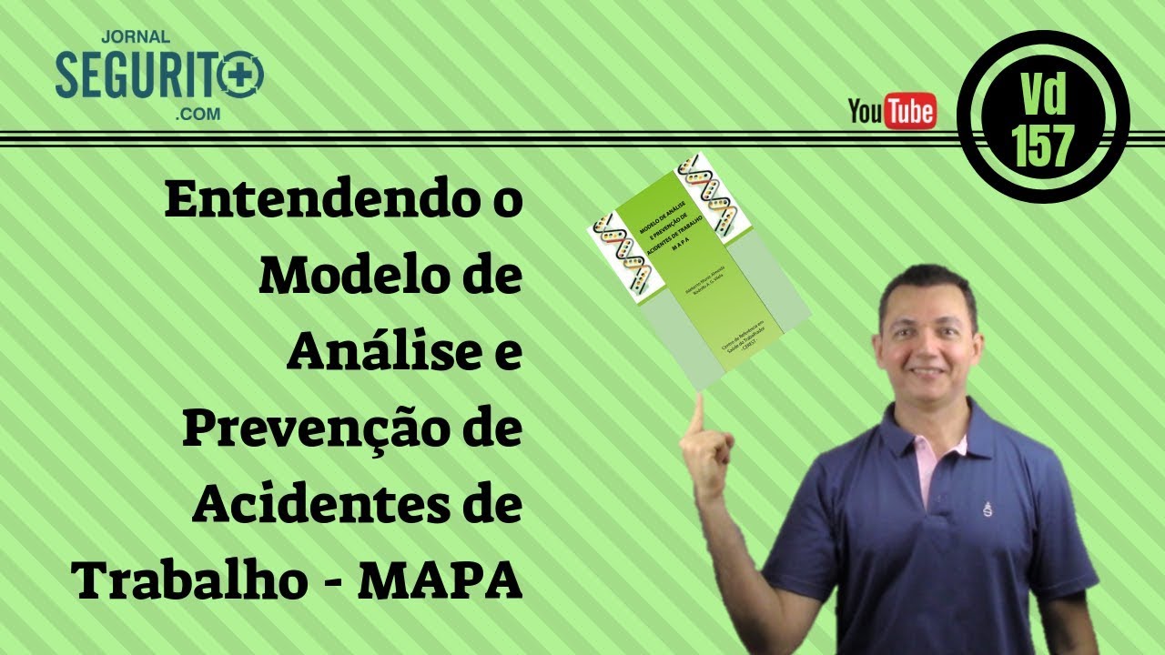 Vd. 157 - Resumo do Modelo MAPA para análise de acidentes do trabalho