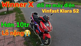 Selling Winner X for more than 10 million to exchange for Vinfast Klara S2 electric motorbike - L...