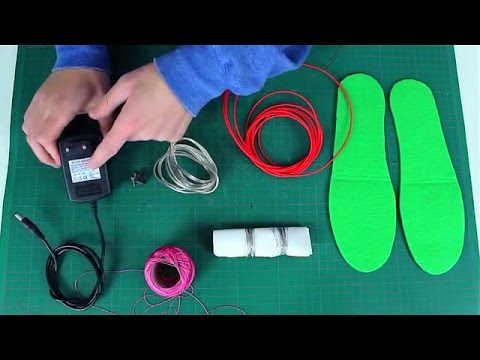 How to make DIY heated insoles