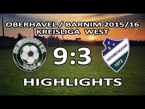 SG STORKOW - FSV GERMENDORF 9:3 - Highlights [Kreisliga West 2015/16 - 19.Spieltag]