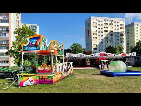 Wesołe miasteczko na gdańskiej Morenie. Lunapark Gdańsk Piecki Migowo