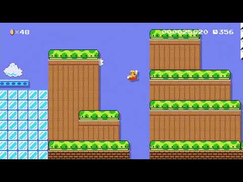 SMB2 Super Demolition Site by Dan 🍄Super Mario Maker 1 ✹Wii U✹ #cee