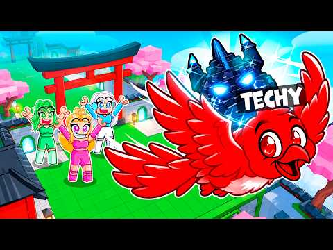 I Became A Helpful BIRD In Roblox Steal An Egg...