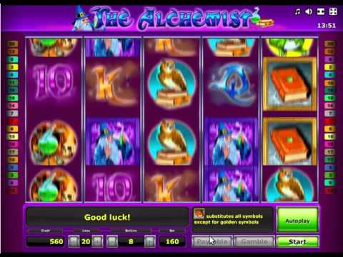 Alchemist slot machine on stargames online