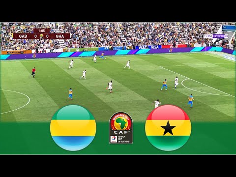 Highlights Gabon v Ghana | Africa Cup of Nations 2021 | Realistic Gameplay