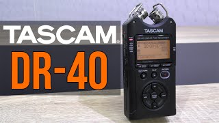 Video thumbnail for [DEUTSCH] Tascam DR-40 Digitalrekorder Testbericht by Nicolas11x12 English