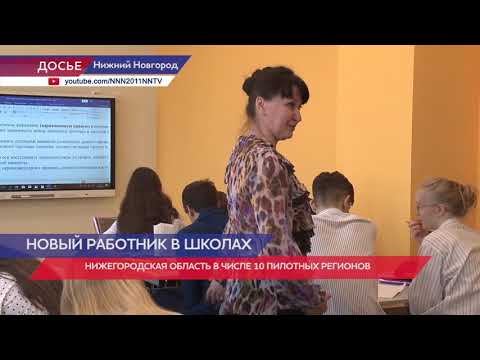 В нижегородских школах появятся специалисты по воспитанию и работе с детскими объединениями (видео)
