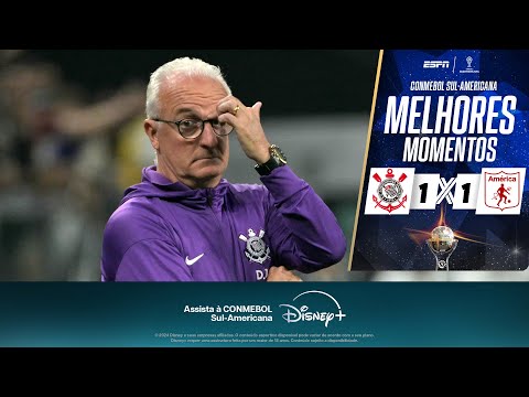 Gols e lances de Corinthians x América de Cali