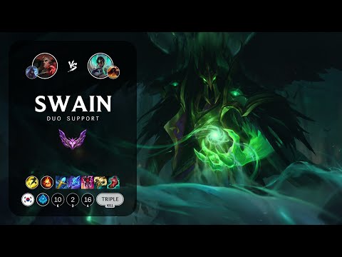 Swain Support vs Karma - KR Master Patch 13.11
