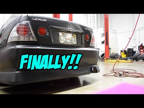 How to install an exhaust system on a Lexus is300 - #PROJECT300