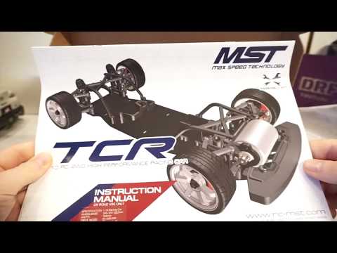 MST TCR 1/10 2WD Racing Car - Unboxing