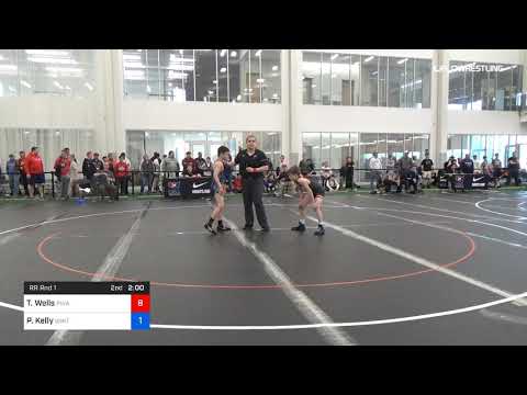 41 Kg Rr Rnd 1 Tyler Wells PINnacle Vs Paul Kelly Sunkist Kids Wrestling Club