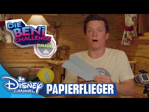 Papierflieger | Die Beni Challenge Zuhause