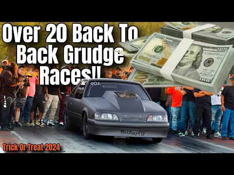 EXTREME GRUDGE TALK, & BACK TO BACK GRUDGE RACING FOR BIG MONEY AT TRICK OR TREAT GRUDGEFEST 2024!!