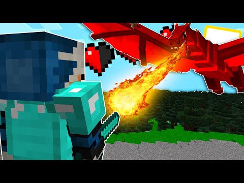 HO COMBATTUTO CONTRO UN DRAGO SU MINECRAFT ITA - ESTREMO