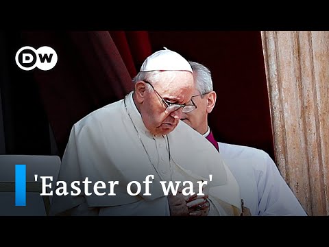Pope Francis calls for peace in 'cruel and senseless war' in Ukraine | DW News
