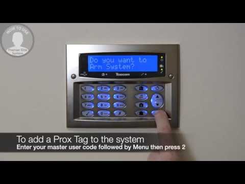 How to add a Proximity Tag to a Texecom Premier Elite alarm system