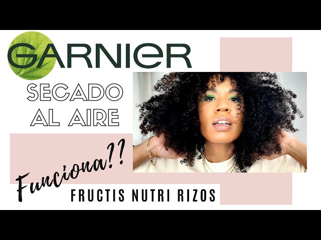 Vídeo relacionado con GARNIER Fructis - Nutri Rizos Secado al Aire Crema Sin Aclarado para Pelo Rizado u Ondulado - 400 ml