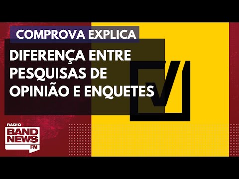 Comprova Explica: Qual a diferença entre pesquisas de opinião e enquetes da internet?