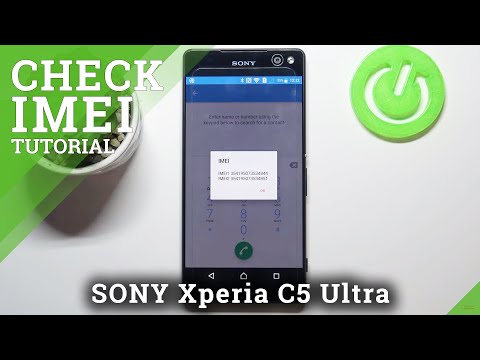 How to Locate IMEI & Serial Number in SONY Xperia C5 Ultra – Verify IMEI Status