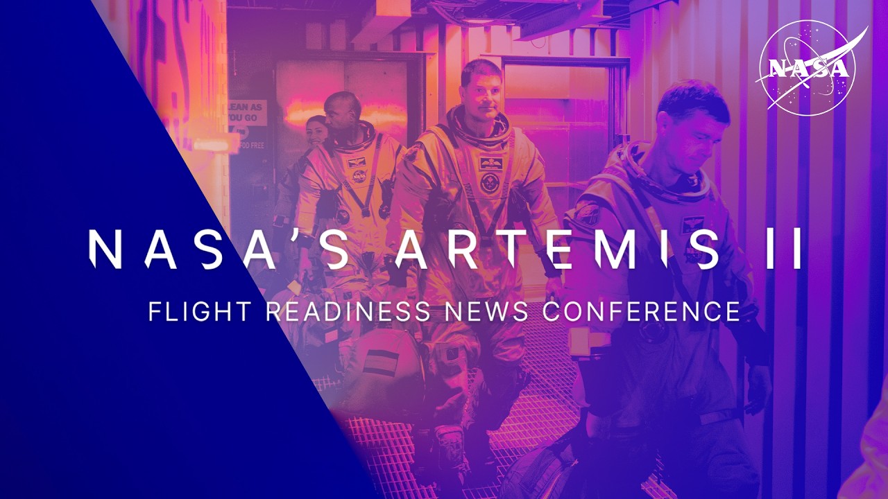 NASA's Artemis II Flight Readiness News Conference (March 12, 2026) - YouTube