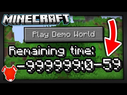 BREAKING the MINECRAFT "DEMO" MODE?!
