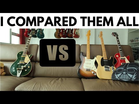 Gretsch Duo Jet Versus Strat, Les Paul, Tele (Guitar Tone Comparisons/Worship Gear/P&W)