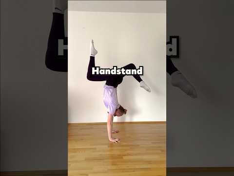 5 TIPS to HOLD A HANDSTAND LONGER 🤸🏼‍♀️🙌🏼 #gymnastics #tips #tutorial #handstand