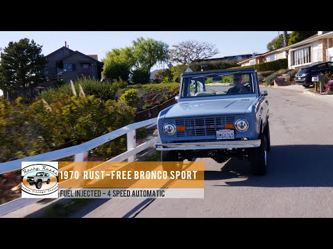 Thumbnail for 1970 Ford Bronco Sport - uncut California rust-free frame-off restoration by Ford Bronco Sport
