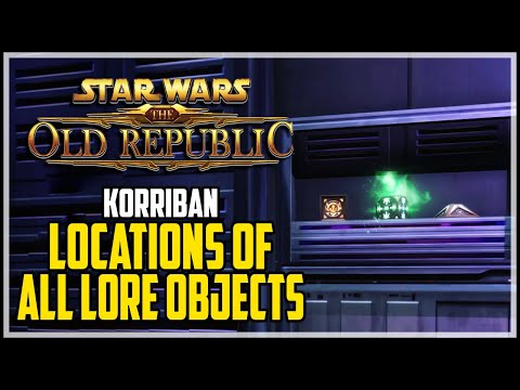 The Old Republic Korriban All Lore Objects Locations