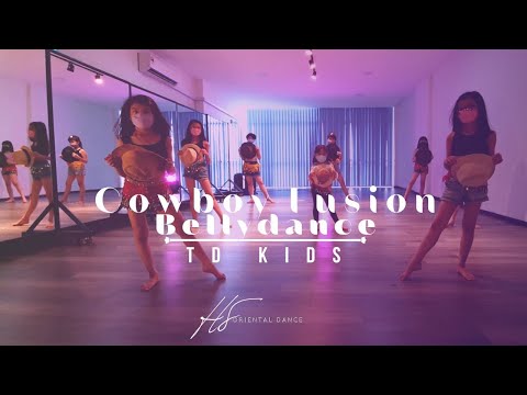 Kids Cowboy Fusion Bellydance x  HS Dancers Project #09