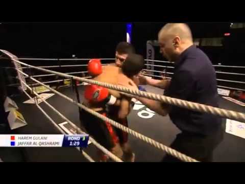 SM finalen i Thaiboxning 2015 Örebro Harem Gulani vs jaffar