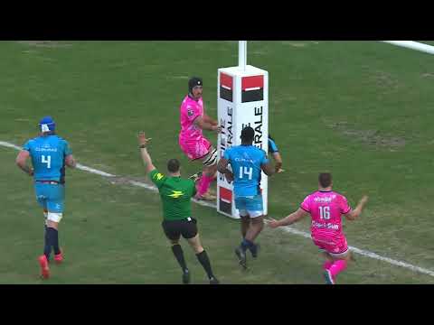 TOP 14 - Essai de Ali PRICE (MHR) - Montpellier Hérault Rugby - Stade Français Paris