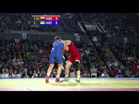 63Kg Final 3-5 match 02 - Female Wrestling -  European Championships 2013