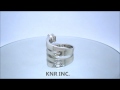 18K PRINCESS BAGUETTE DIAMOND ENGAGEMENT RING 2 02CTW KNR INC 256