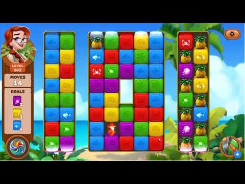 Lost Island Blast Adventure Level 162 - No Boosters